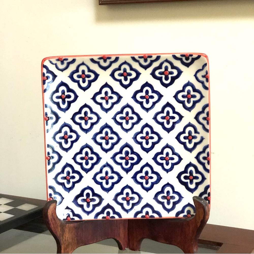 Yokohama Studio Hand Painted Sushi Dish